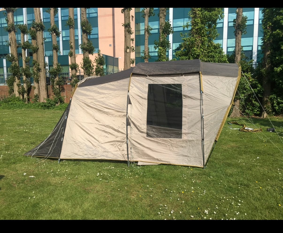 Quechua T6.2 tent, Caravans en Kamperen, Ophalen, Gebruikt, Tot en met 6