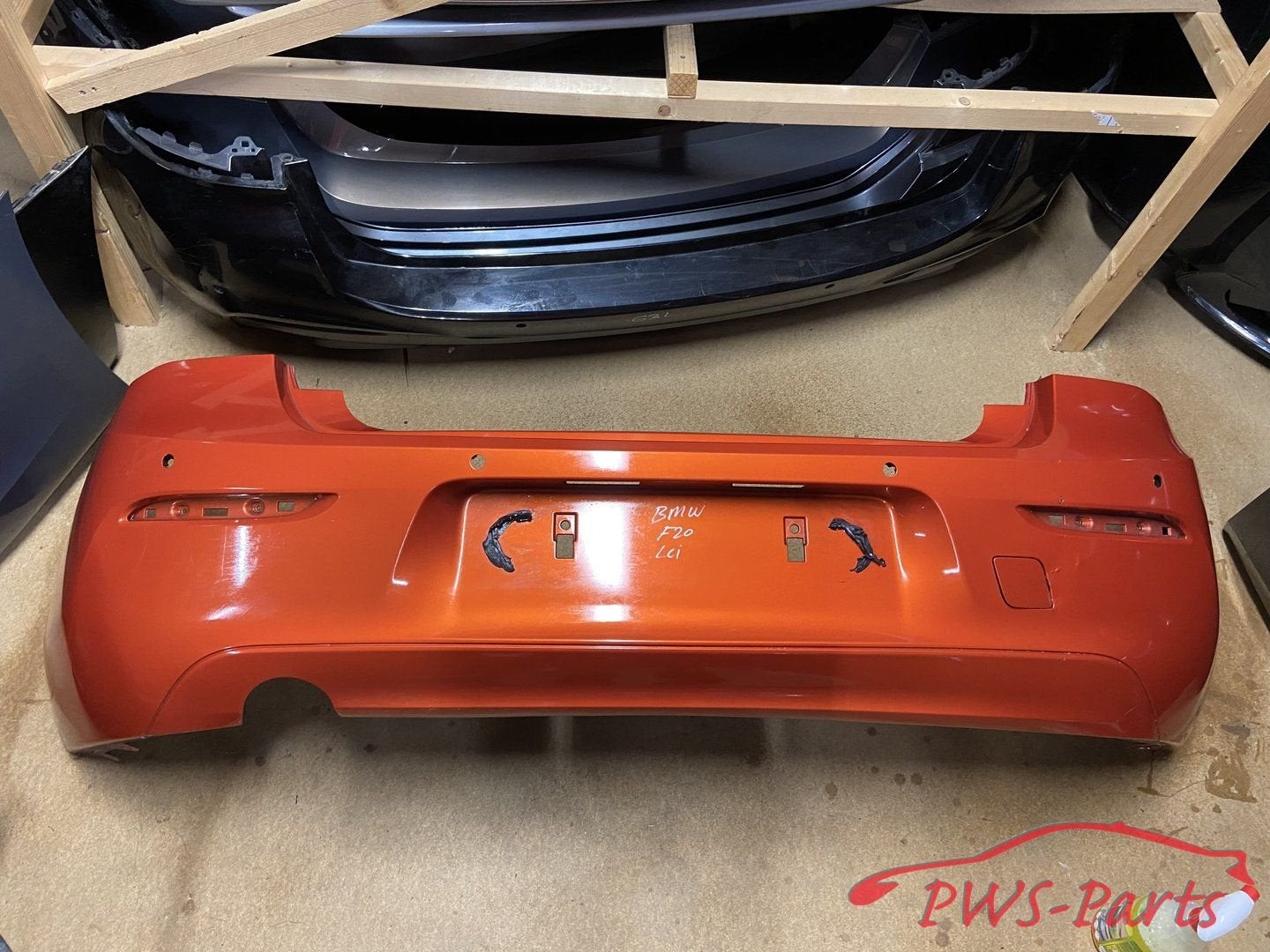 BMW F20 F21 LCI ACHTERBUMPER ORIGINEEL, Gebruikt, -, -, Ophalen of Verzenden