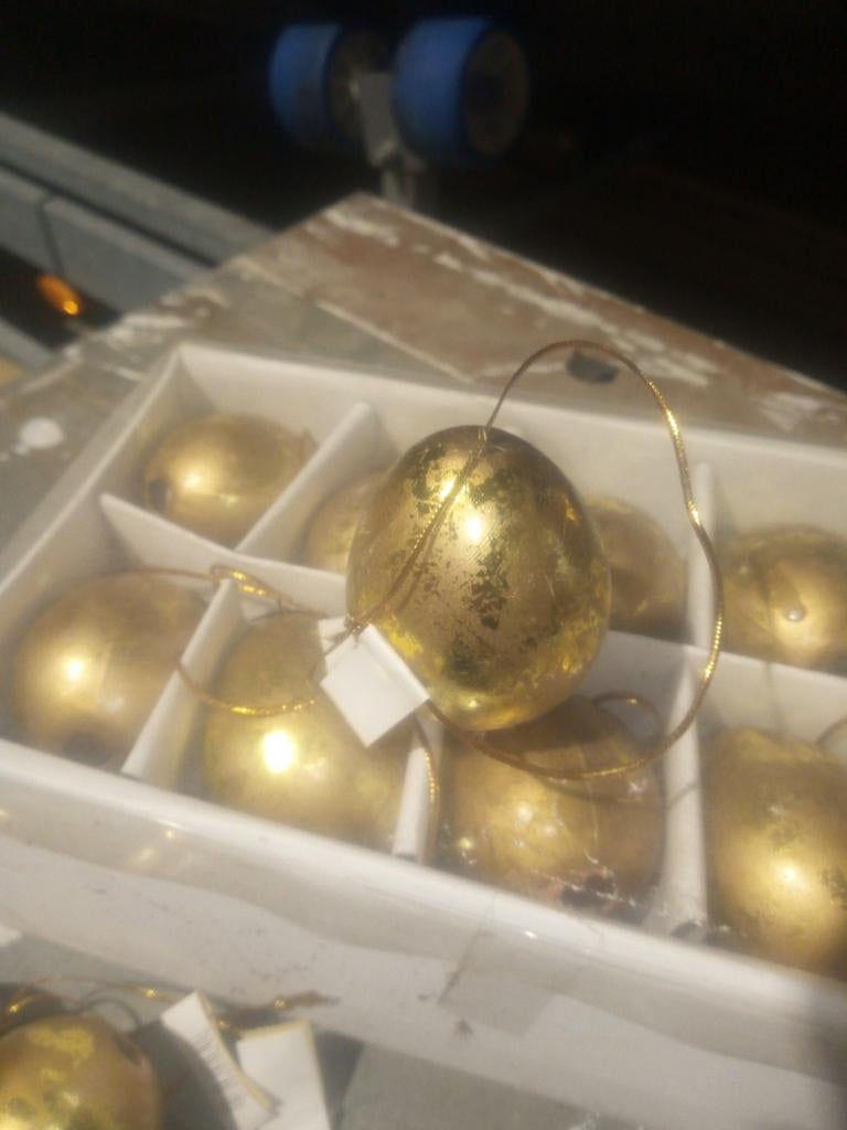 Partij van 96 gouden stenen eieren, Diversen, Pasen, Ophalen, Nieuw
