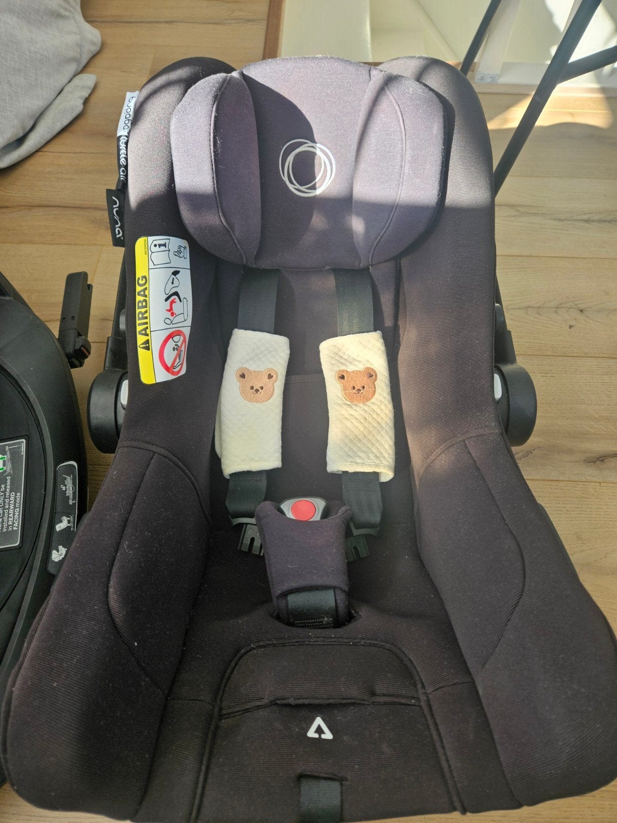 Maxicosi Bugaboo Turtle Air, met 360⁰ isofixx base, Kinderen en Baby's, Autostoeltjes, Ophalen, Gebruikt, Verstelbare rugleuning