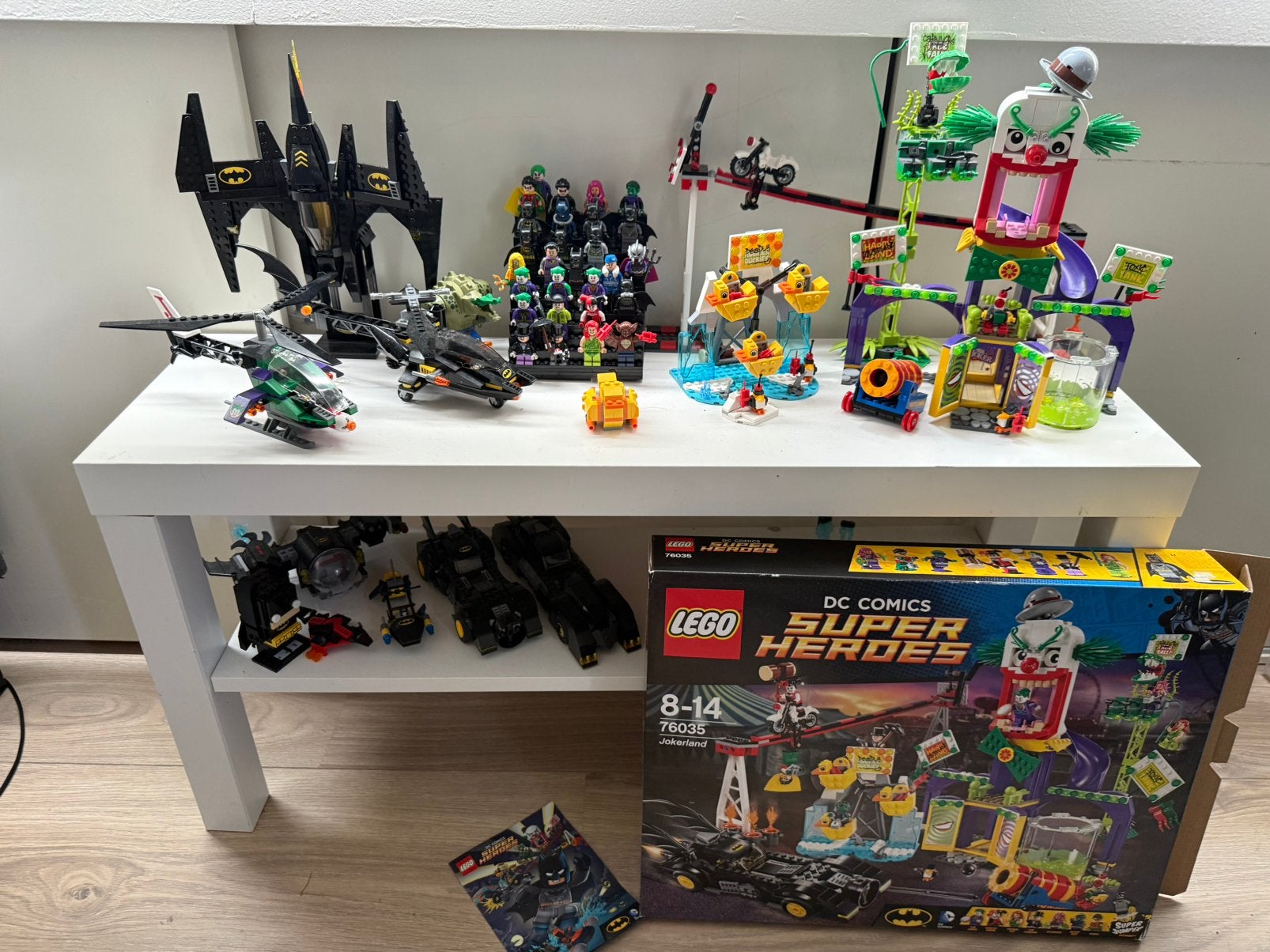 LEGO dc super heroes Batman collectie + Jokerland 76035, Lego, Overige typen, Ophalen of Verzenden, Zo goed als nieuw