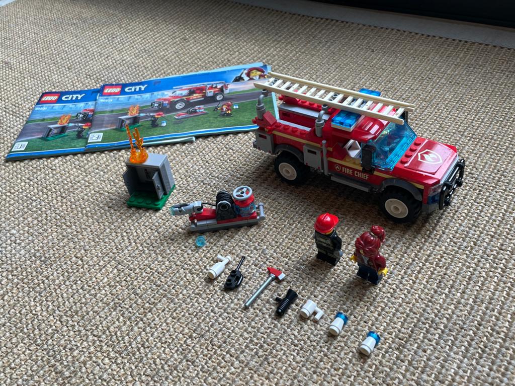 Legocity brandweer 60231, Lego, Complete set, City, Gebruikt