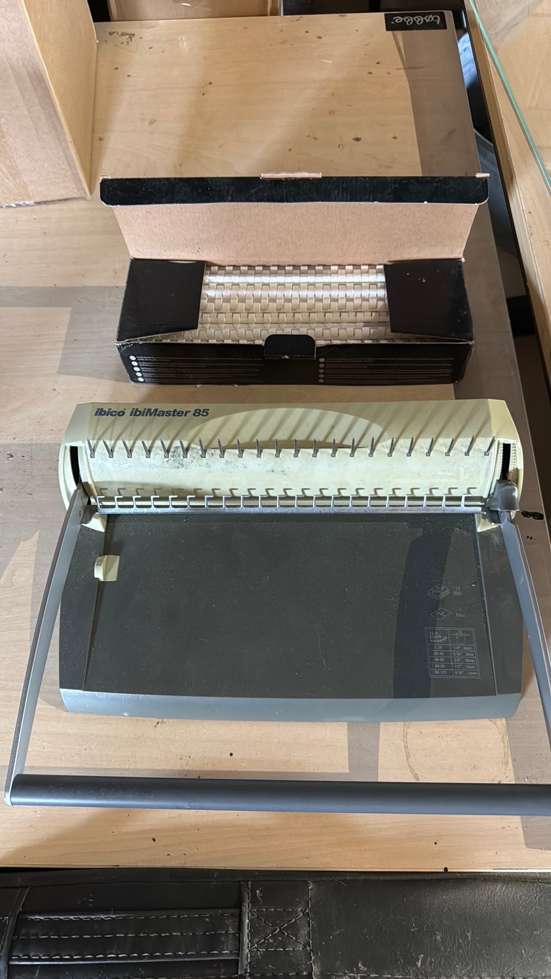 GRATIS Ibimaster inbindmachine, Diversen, Bureau-accessoires, Ophalen, Gebruikt