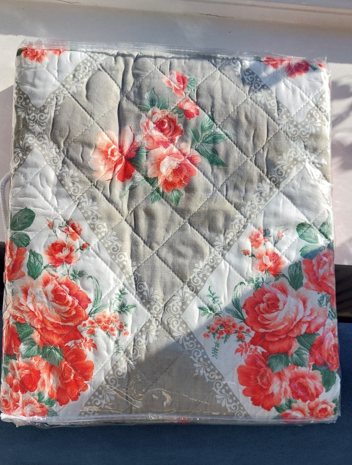 Clayre & Eef Plaid - Bloemenprint 140x220cm, Huis en Inrichting, Nieuw, Ophalen of Verzenden, Plaid, Overige materialen
