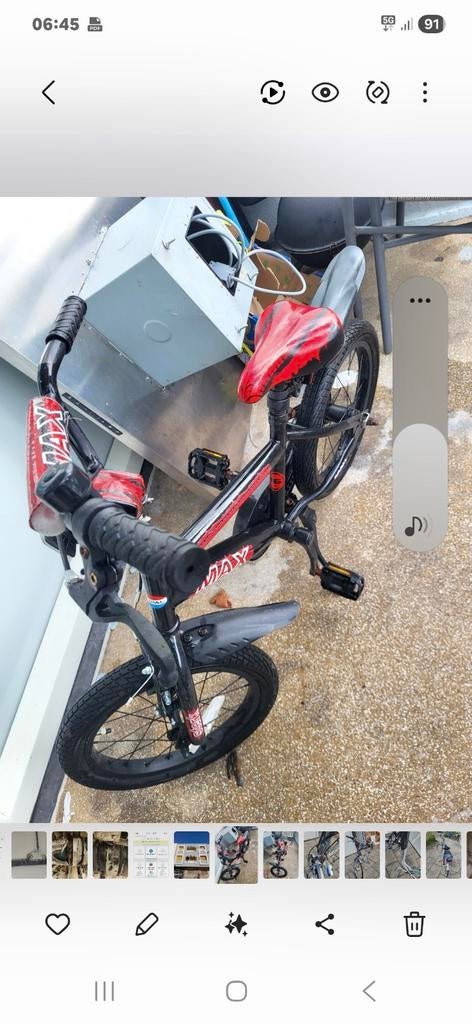 Kinder fiets, Fietsen en Brommers, Brommers | Tomos, Ophalen of Verzenden