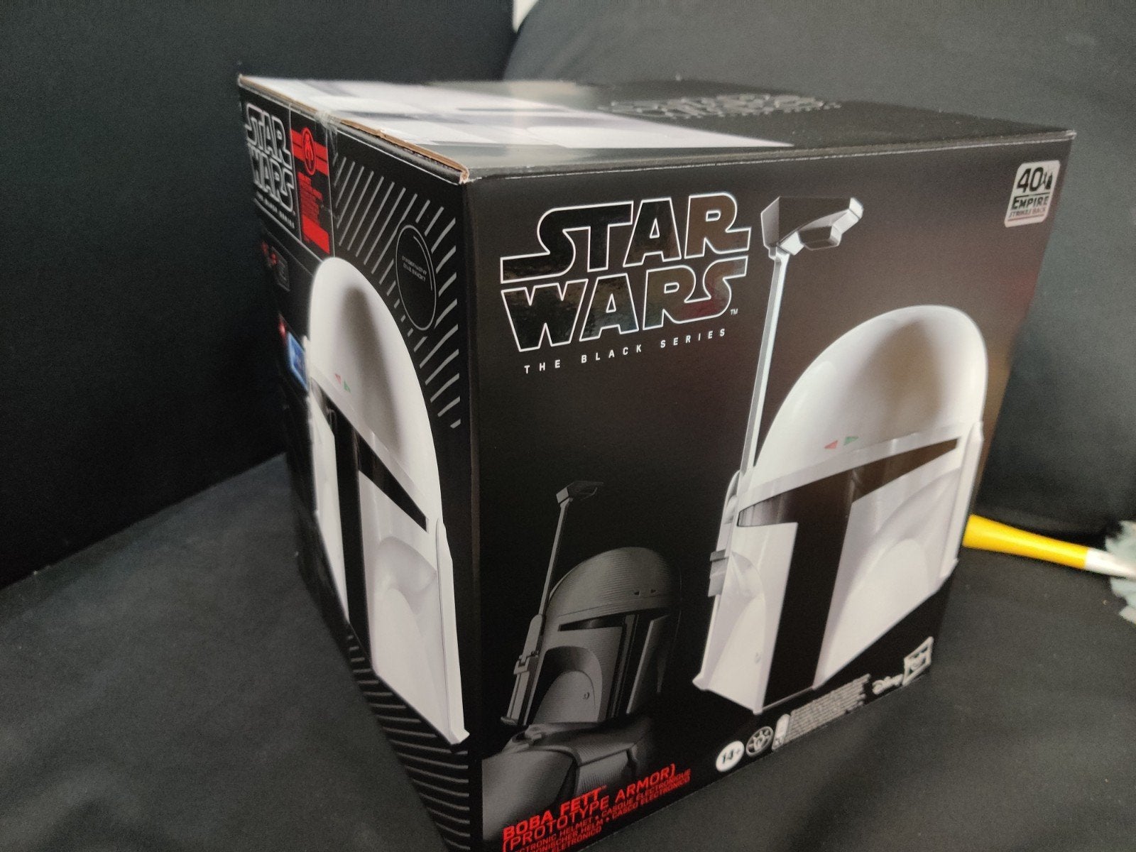 Boba Fett Prototype Helm (The Black Series), Verzamelen, Ophalen of Verzenden, Zo goed als nieuw, Replica