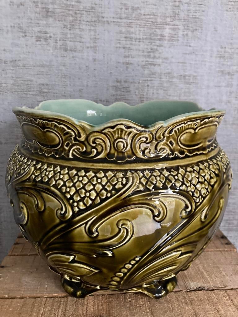 Wessel Bonn Art Nouveau cachepot/ bloempot- ca. 1880 / 1900, Ophalen of Verzenden