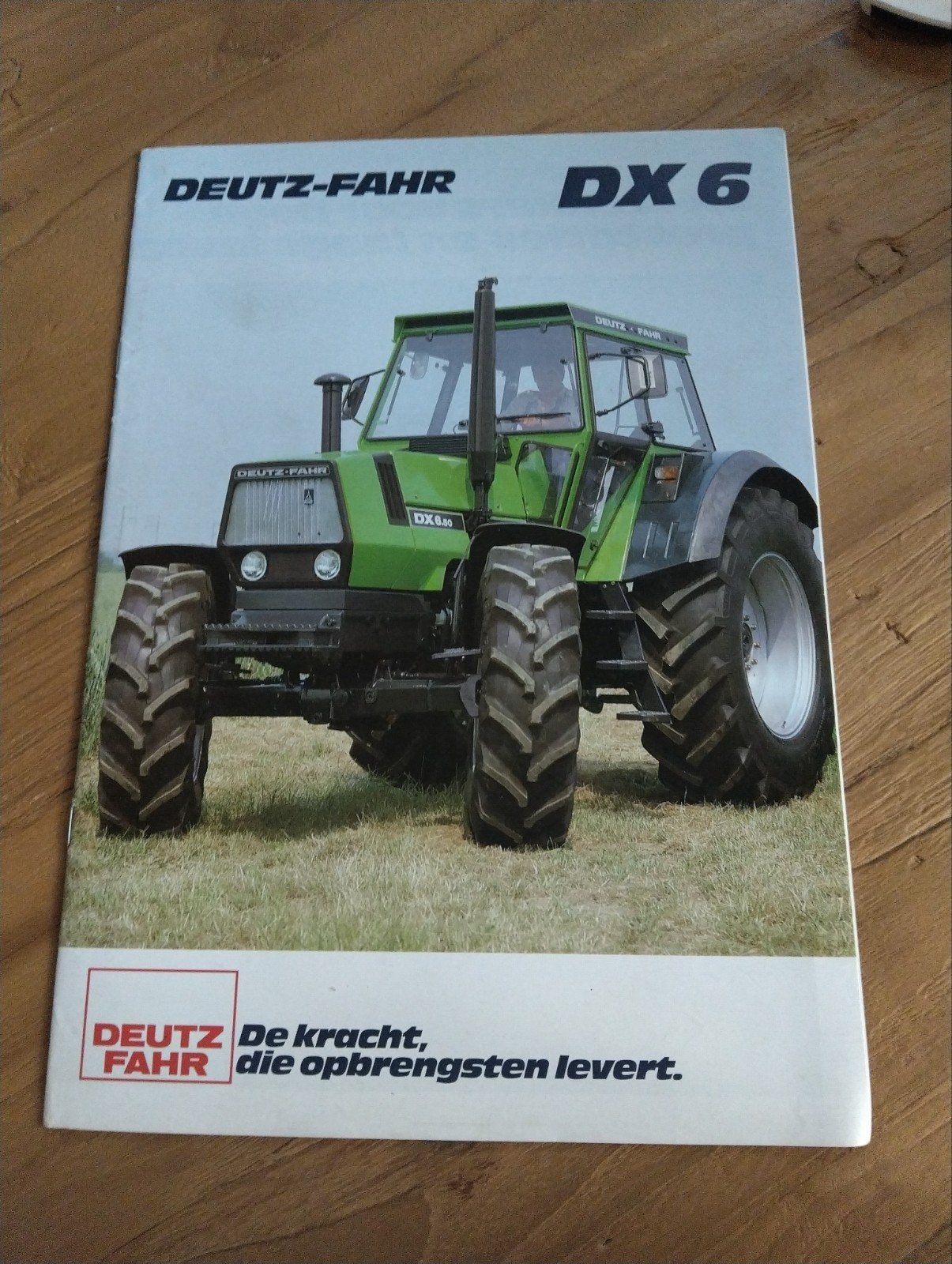 Deutz Fahr DX6 folder, Ophalen of Verzenden, Zo goed als nieuw
