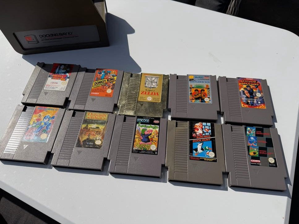 Nintendo NES games: Zelda, Mega man 2/4 Mario, Spelcomputers en Games, Games | Nintendo NES, Ophalen, Gebruikt, Overige genres