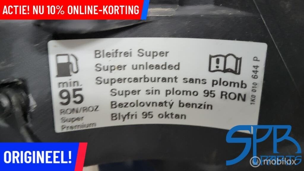 Tankklep VW GOLF 7 VII LA5J TANKDOP TSII 5G0809857 5G0809999, Volkswagen, Nieuw, Ophalen of Verzenden, Volkswagen
