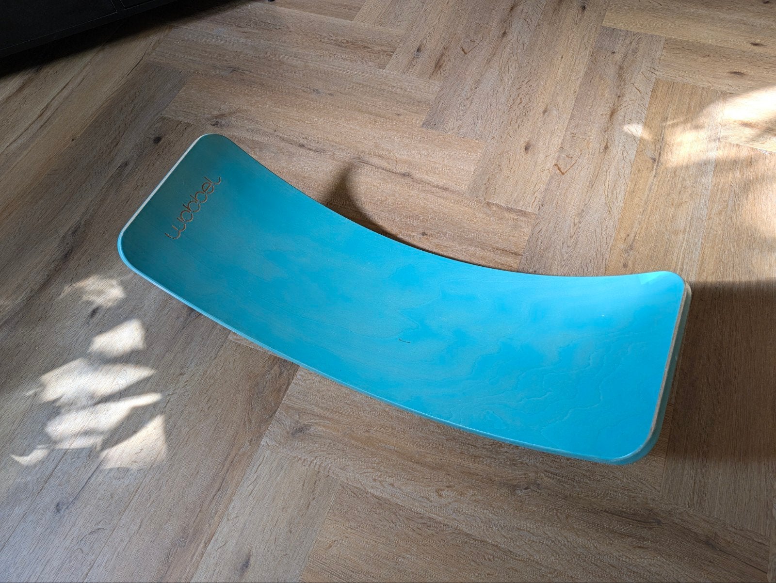 Wobbel Balance Board - Turquoise -, Ophalen, Gebruikt