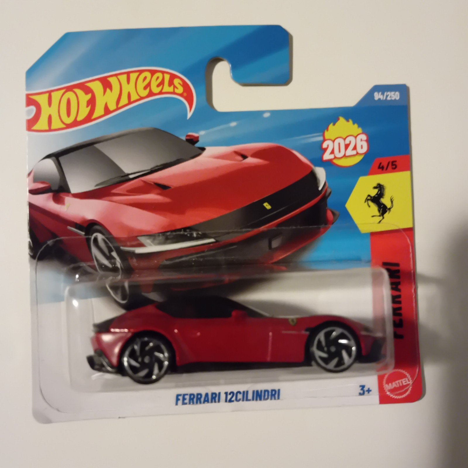 Hotwheels Ferrari 12 cilindri, Ophalen of Verzenden, Nieuw, Auto
