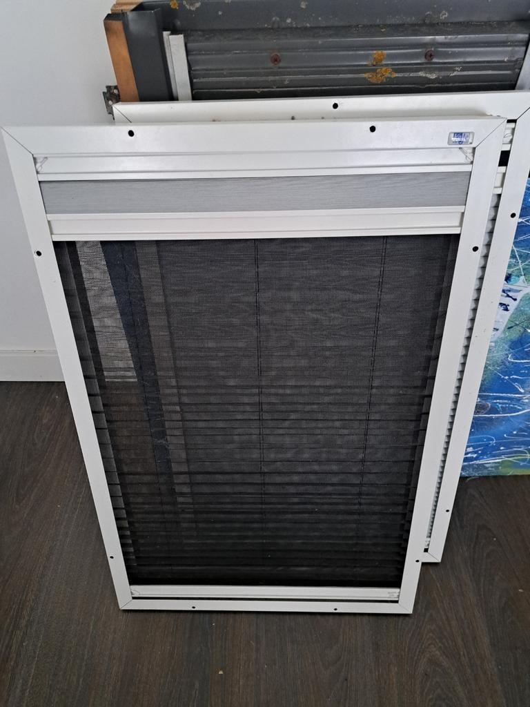 Duo Plissé Hor Gordijn Combinatie - Verduisterend, Doe-het-zelf en Verbouw, Deuren en Horren, Ophalen of Verzenden, Hordeur, Minder dan 200 cm