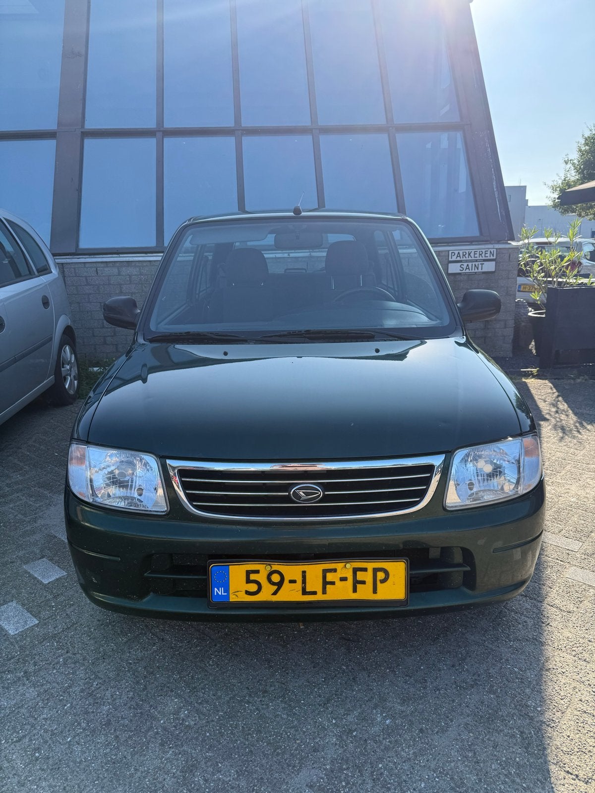 Daihatsu Cuore 1.0 STI 2002 Groen, Voorwielaandrijving, 600 kg, 18 €/maand, 4 stoelen