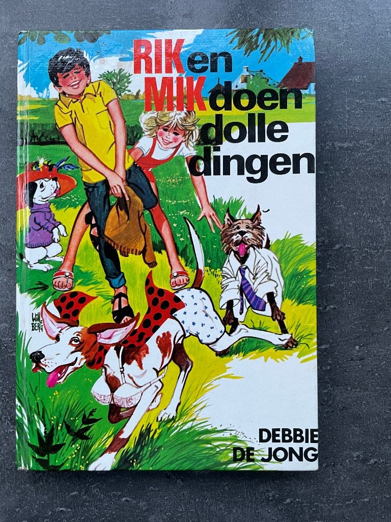 Rik en Mik doen dolle dingen van Debbie de Jong, Ophalen, Gelezen, Fictie algemeen