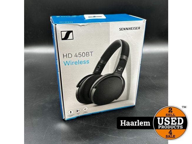 Sennheiser HD 450BT Draadloze Hoofdtelefoon, Sennheiser, Zo goed als nieuw, https://www.sennheiser.com/global-contact, Am Labor 1, 30900 Wedemark, Duitsland