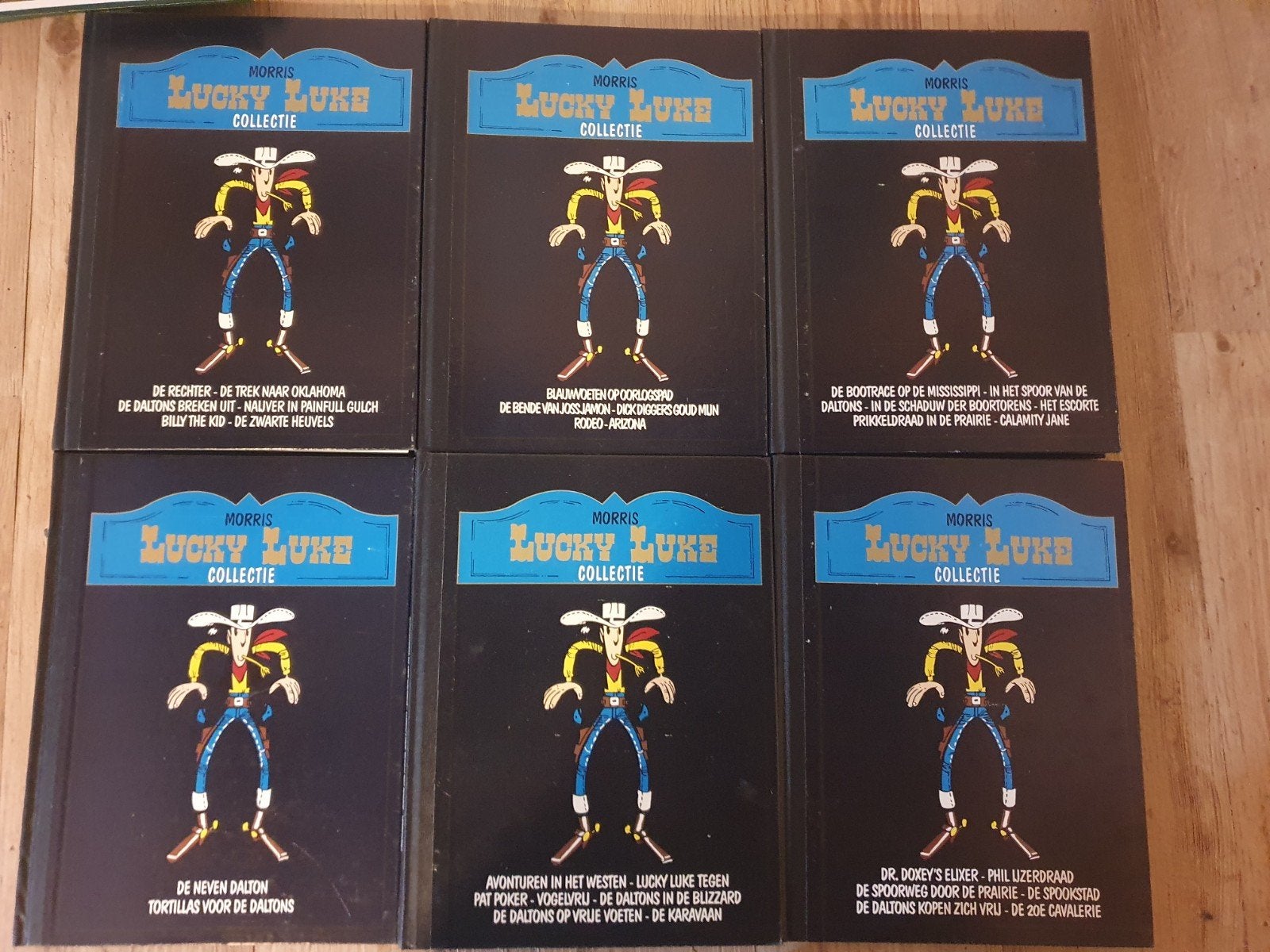 Lucky Luke door Morris I, Meerdere stripboeken, Ophalen of Verzenden, Gelezen