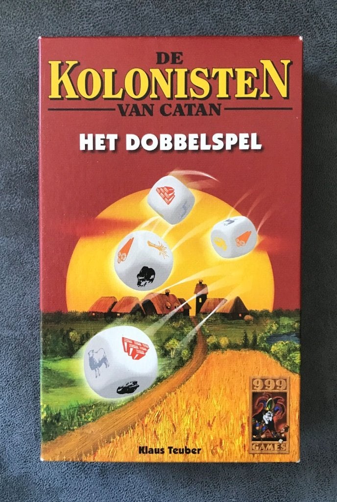 De Kolonisten van Catan: Het Dobbelspel, Ophalen of Verzenden, Gebruikt, 999 Games