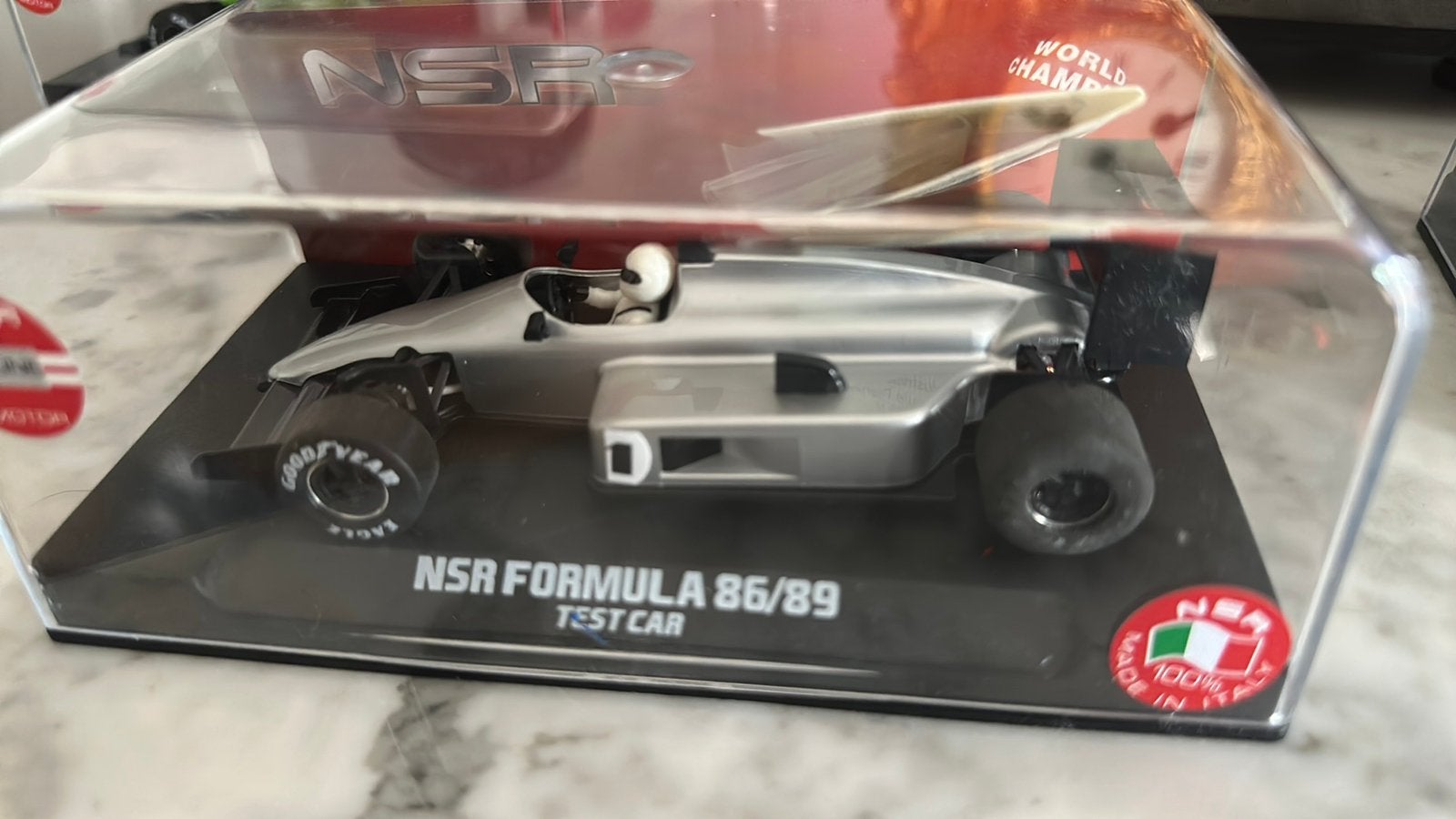 Nsr f1 testcar silver 86/89, Kinderen en Baby's, Speelgoed | Racebanen, Ophalen of Verzenden, Nieuw, Elektrisch, Overige merken