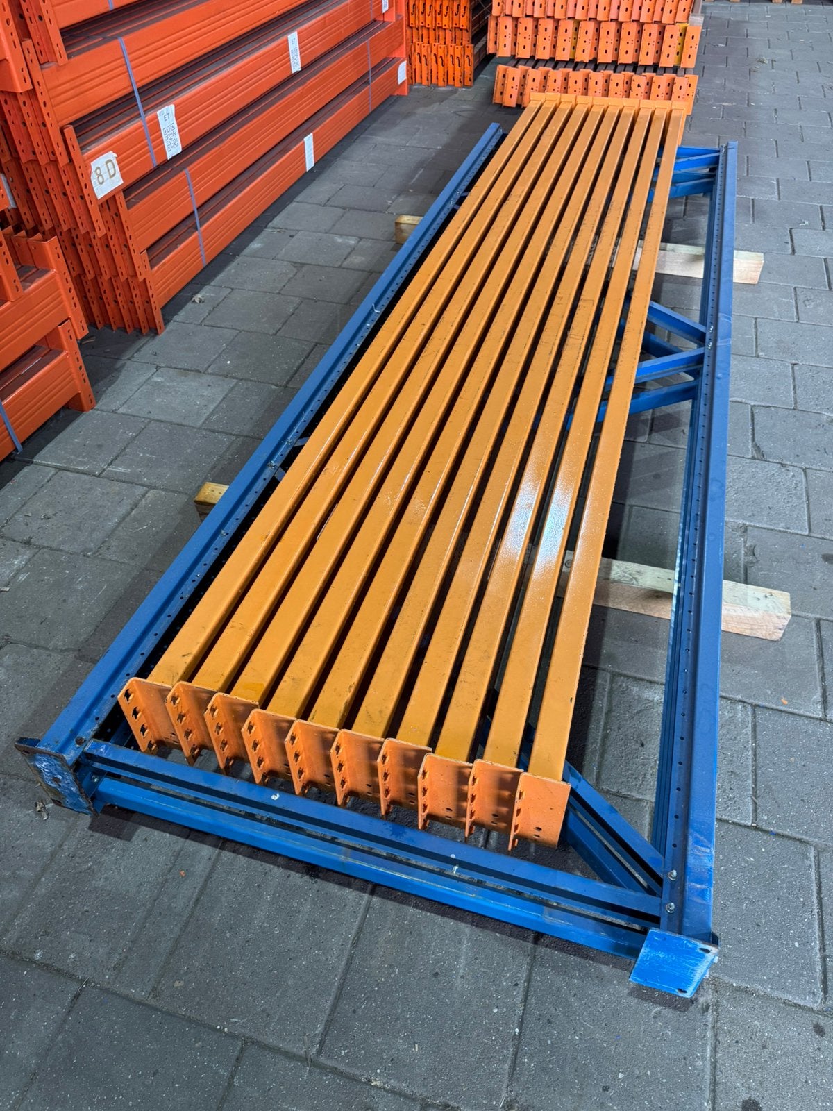 3,6m Nedcon PR palletstelling magazijnstelling 350x340x110cm, Ophalen, Gebruikt, 250 mm of meer