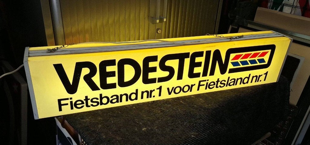 Top lichtbak VREDESTEIN Fietsband nr.1 voor Fietsland nr.1, Ophalen, Gebruikt, ., Lichtbak of (neon) lamp
