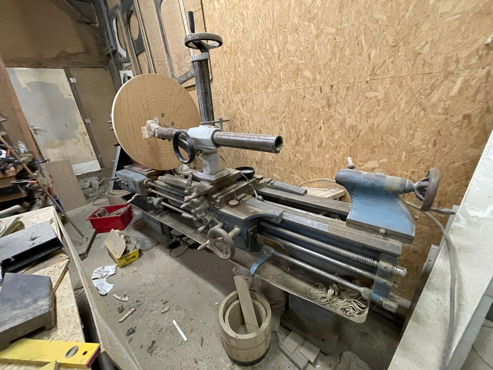 Draaibank en freesbank massieve stave drums drumstel hout, Doe-het-zelf en Verbouw, Ophalen, Gebruikt, Freesbank, 1000 mm of meer