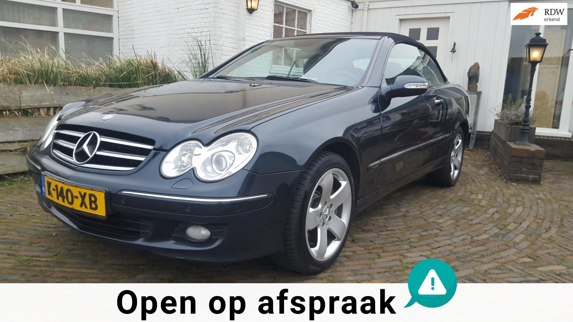 Mercedes-Benz CLK-klasse Cabrio 350 Elegance Prachtige auto, Auto's, Mercedes-Benz, Automaat, Achterwielaandrijving, Gebruikt
