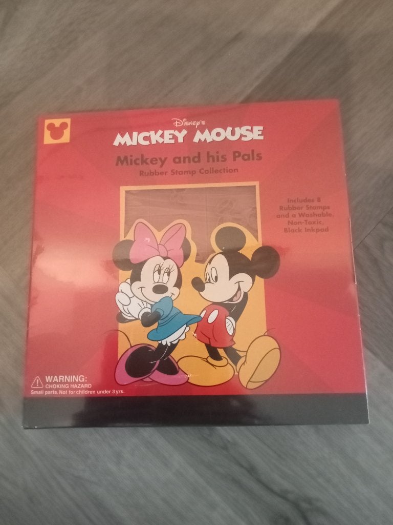 Disney Mickey Mouse "Mickey and his Pals" Rubber Stamp, Ophalen of Verzenden, Nieuw, Unmounted stempel