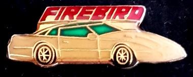 Pontiac Firebird pin- kleine maat, Verzamelen, Verzenden, Nieuw, Transport, Speldje of Pin