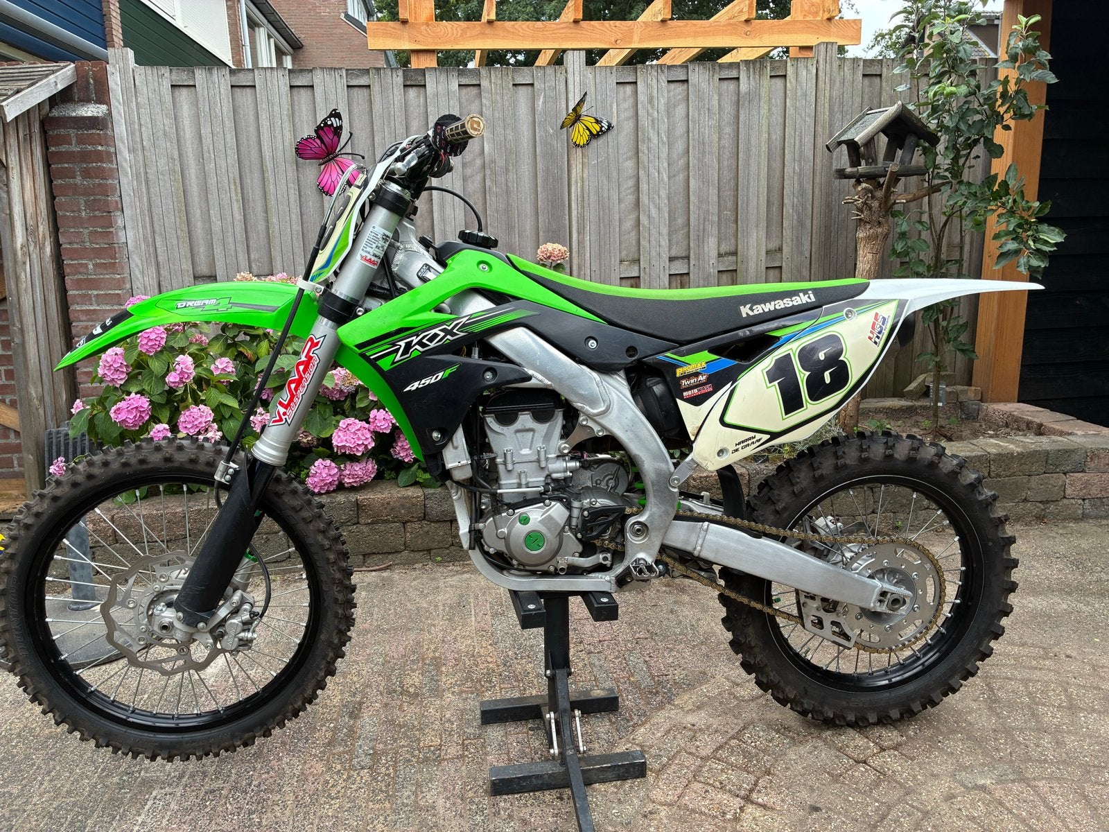 Kawasaki KX450F Crossmotor, Motoren, Motoren | Kawasaki, Particulier, Crossmotor, meer dan 35 kW, 1 cilinder, Motorrijbewijs A