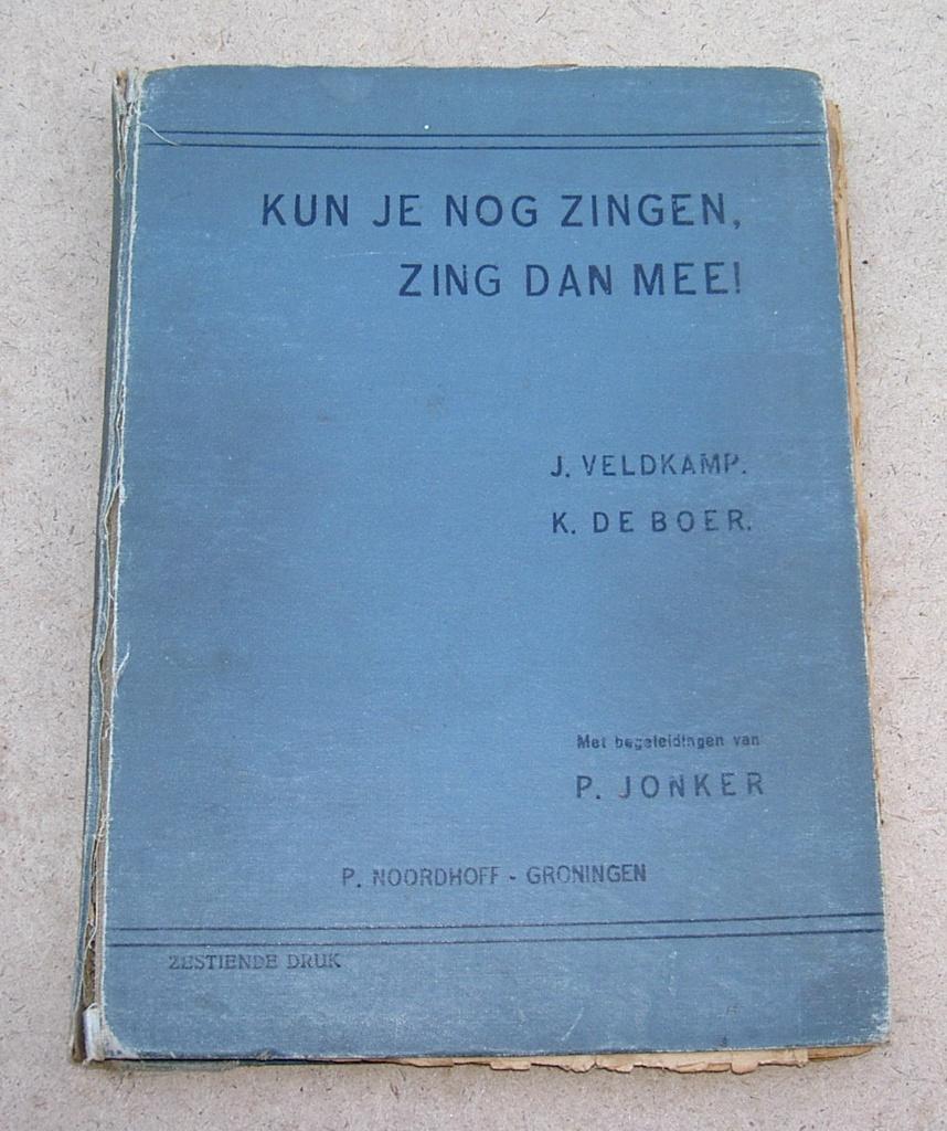 Liedjes boek uit 1918 , Kun je zingen ... 184 blz met 116, Ophalen of Verzenden