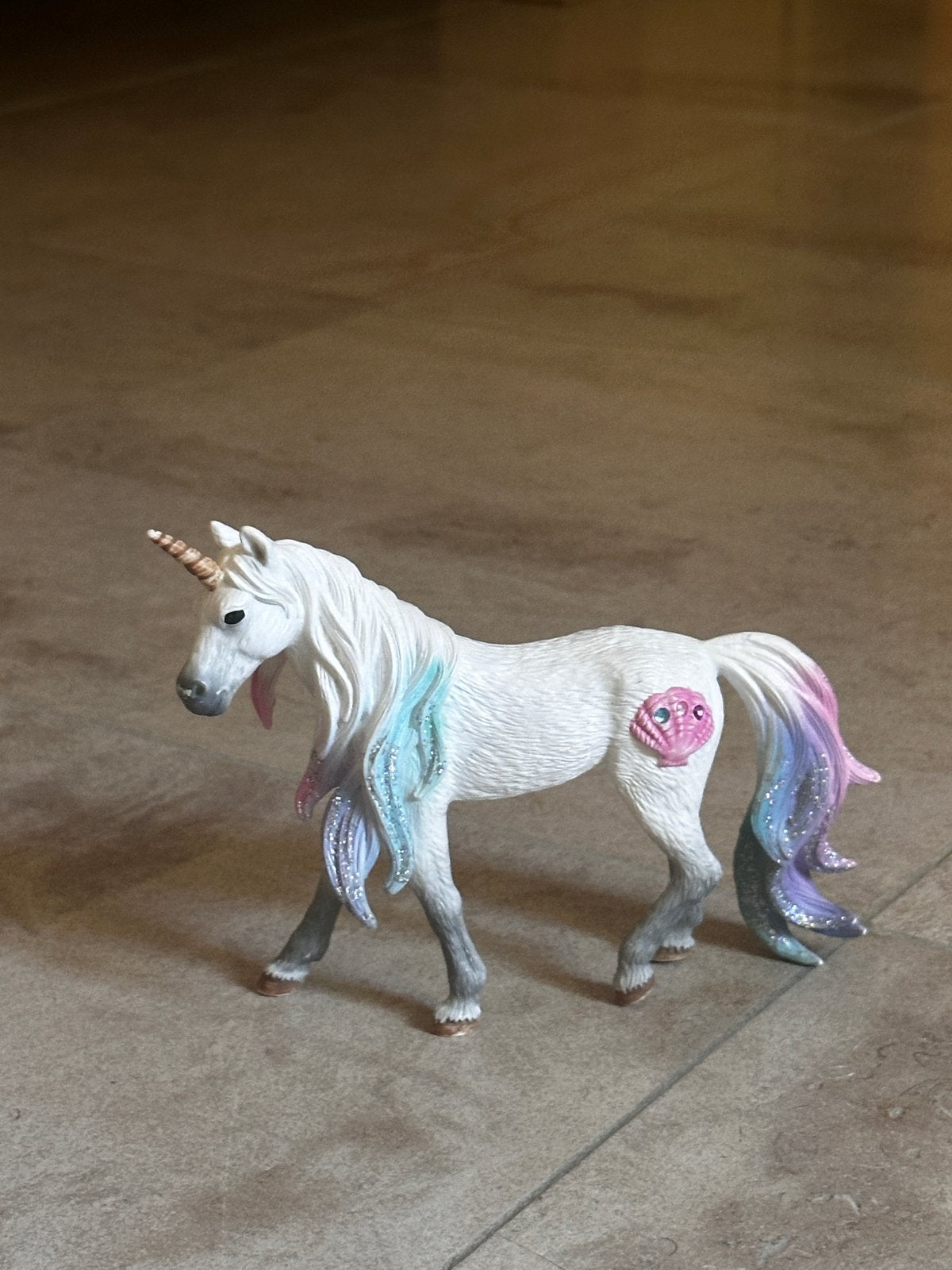 Schleich unicorn, Ophalen of Verzenden, Zo goed als nieuw, Paard, Beeldje of Figuurtje