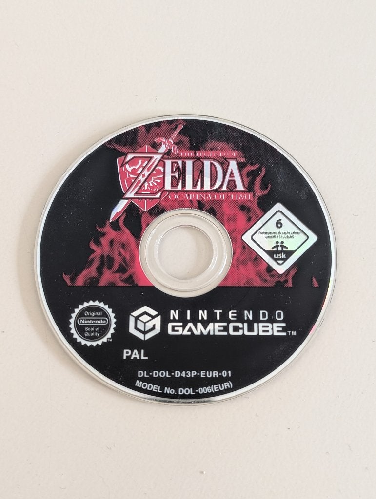 The Legend of Zelda Ocarina of Time, Ophalen of Verzenden, Zo goed als nieuw, Zwart, Met 1 controller
