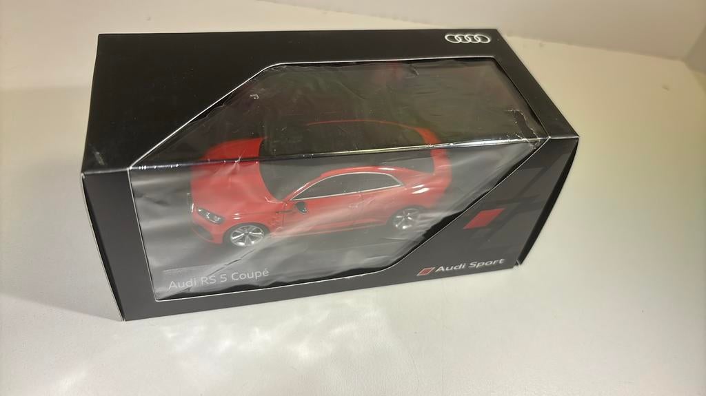 Audi rs5 coupe red minichamps 1.43, Auto, Ophalen of Verzenden, MiniChamps, A