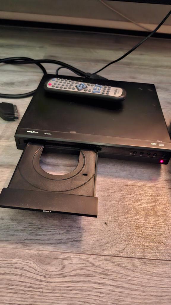 DVD-speler met afstandsbediening, Audio, Tv en Foto, Dvd-spelers, Ophalen of Verzenden, Gebruikt, Dvd-speler, Overige merken