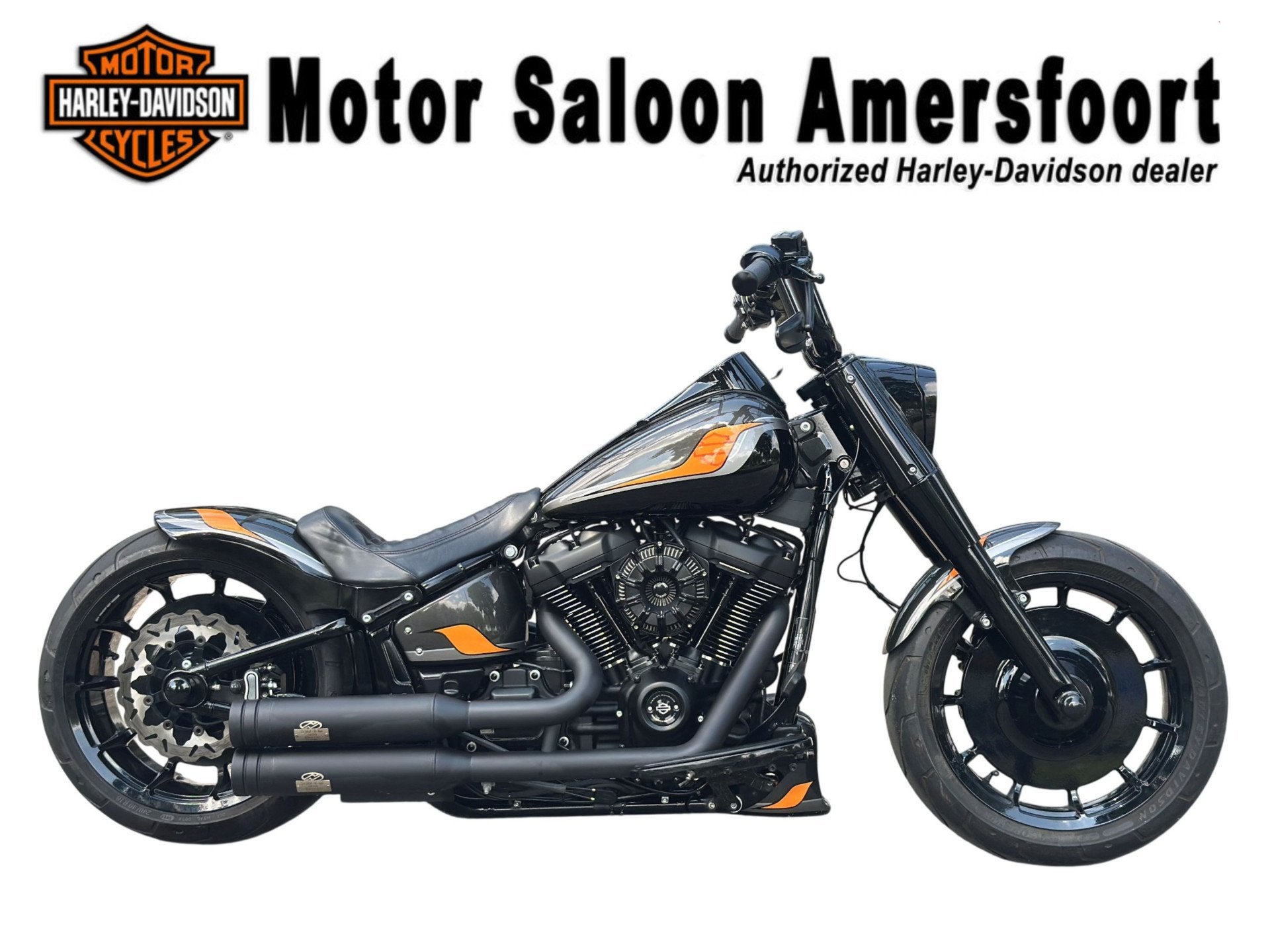 Harley-Davidson FLFBS SOFTAIL FAT BOY / FATBOY CUSTOM BUILD, Motoren, Motoren | Harley-Davidson, Motor Saloon B.V., LED Verlichting