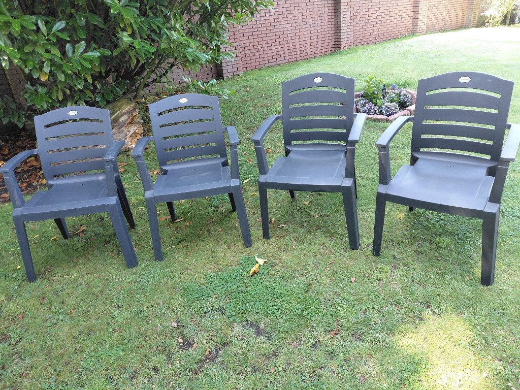 Hartman tuinstoelen, Ophalen, Gebruikt, Kunststof