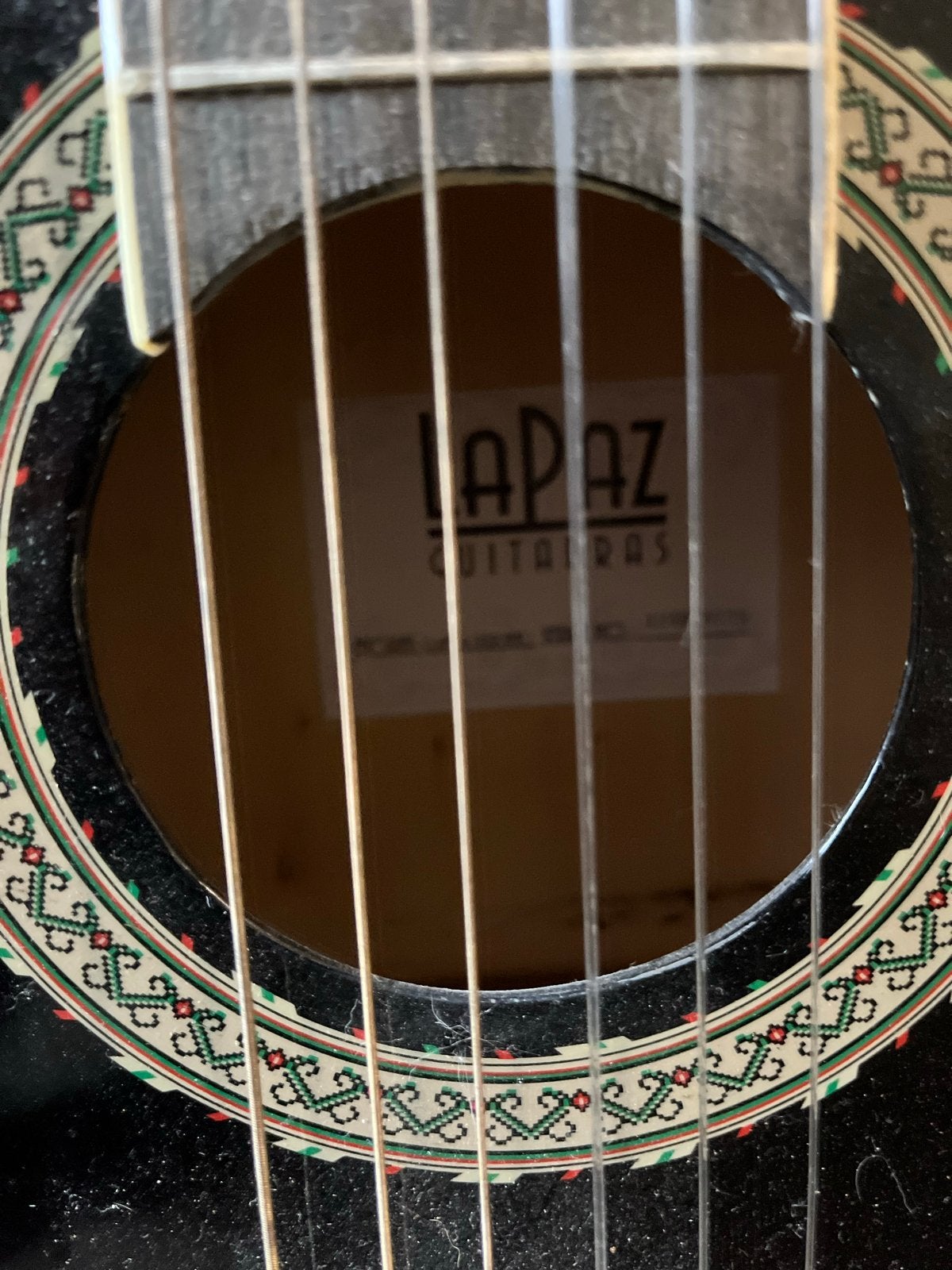 La Paz Klassieke Gitaar - Zwart, Ophalen, Gebruikt, Klassieke of Spaanse gitaar