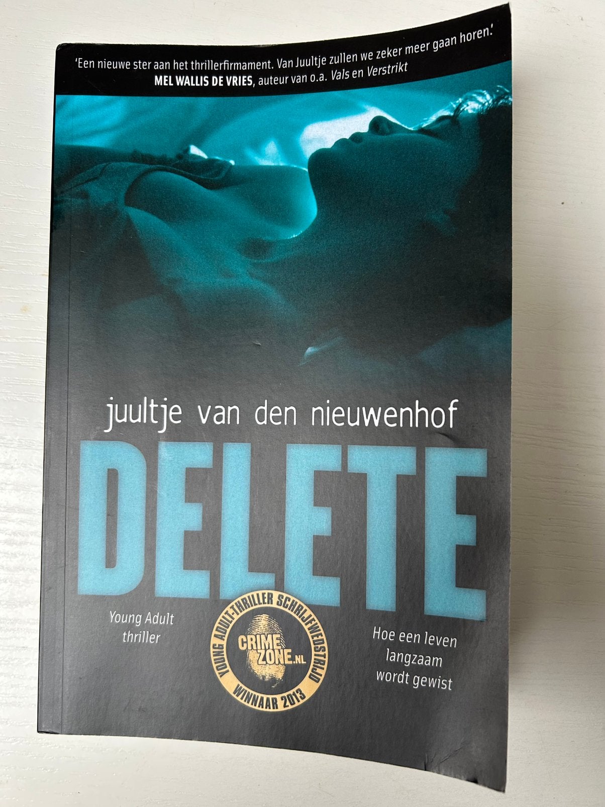Juultje van den Nieuwenhof - Delete, Boeken, Kinderboeken | Jeugd | 13 jaar en ouder, Zo goed als nieuw, Ophalen of Verzenden