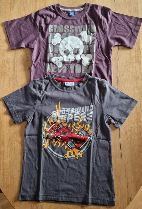 2 NIEUWE T-shirts jongen, maat 128, Nieuw, Ophalen of Verzenden, Shirt of Longsleeve, Jongen