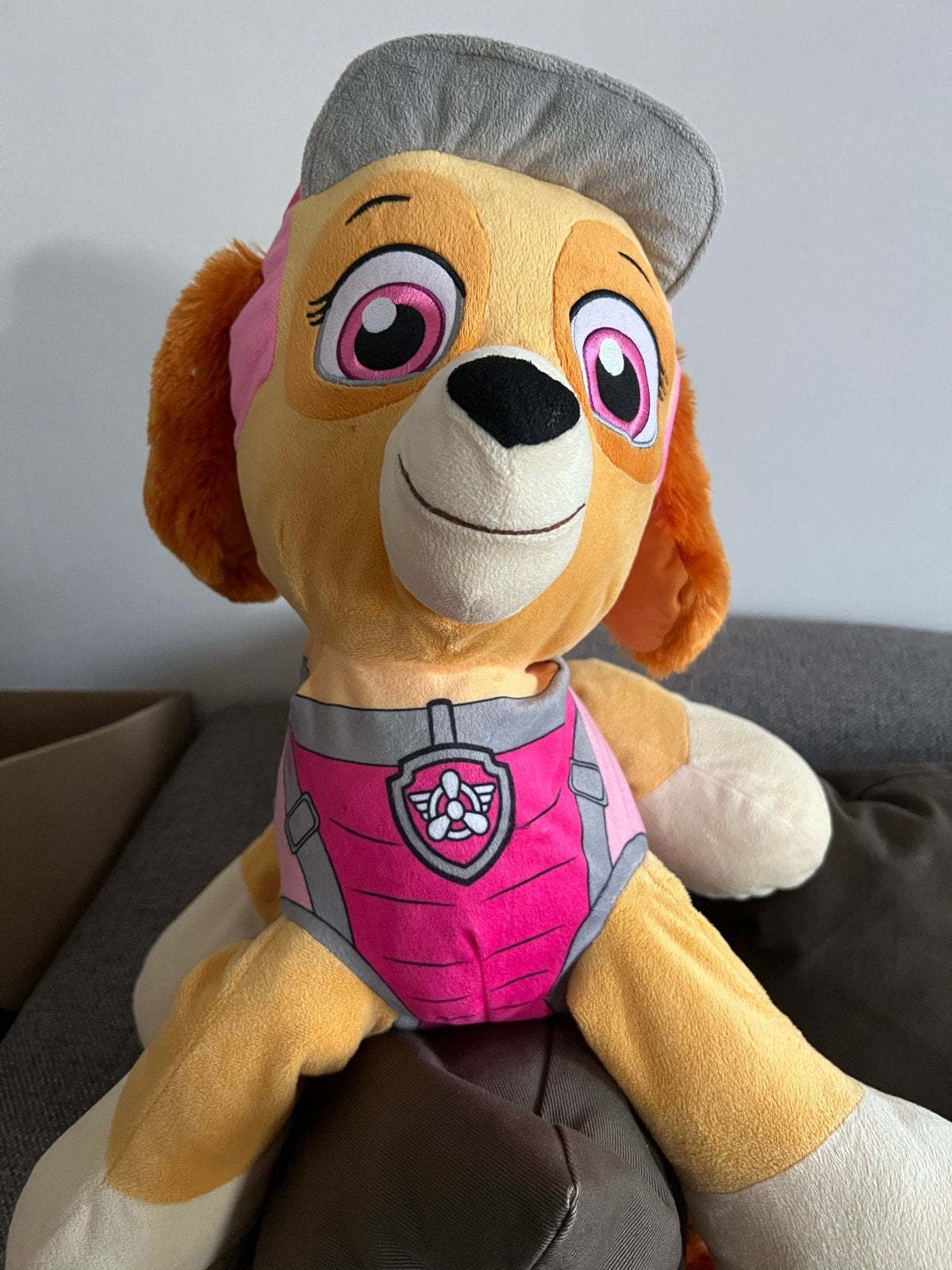 Paw Patrol Skye knuffel, Overige merken, Verzenden, Hond, Middelgroot (20 tot 80 cm)