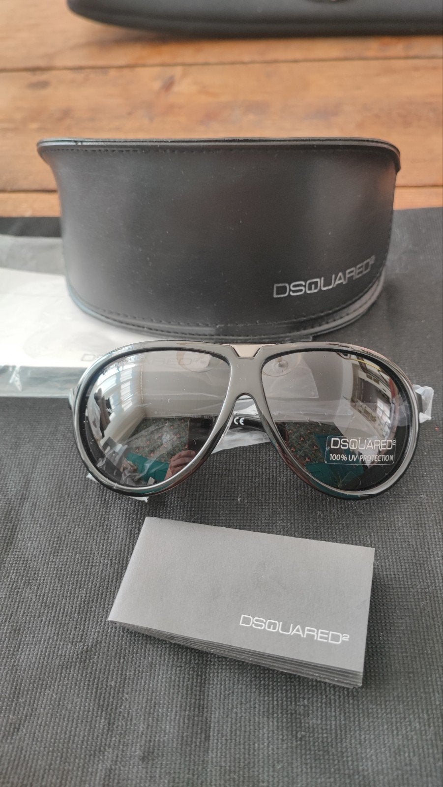 Dsquared2 Zonnebril DQ0003/S 01A - Nieuw met etui, Overige merken, Zonnebril, Zwart, Nieuw