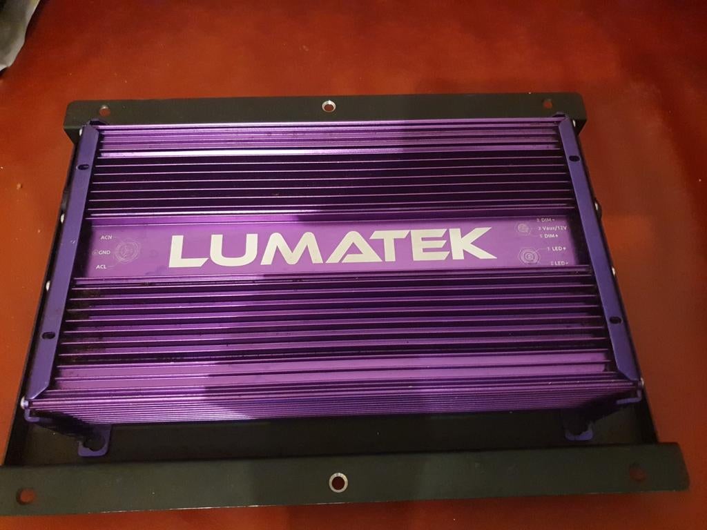 2 stuks Lumatek Zeus 600W Pro LED Driver (LDE600EA048DB), Ophalen of Verzenden, Zo goed als nieuw, Kweeklamp