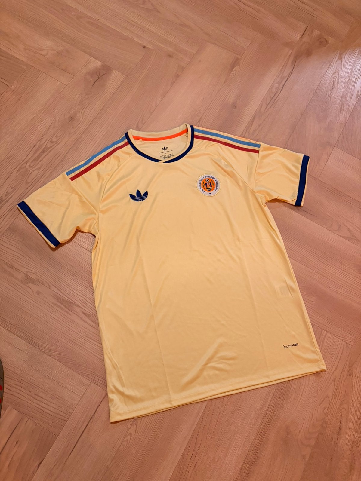 Curaçao Elftal t- shirt, Sport en Fitness, Maat XL, Verzenden, Zo goed als nieuw, Shirt