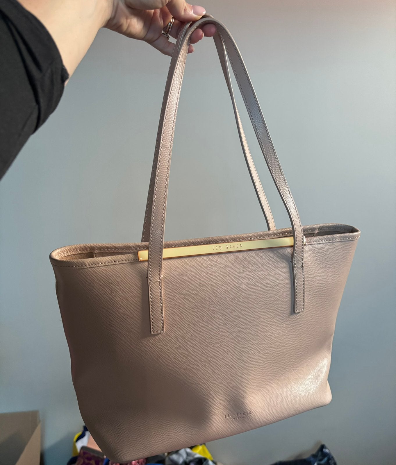 Ted baker handtas lichtroze - net nieuw, Ophalen of Verzenden, Zo goed als nieuw, Roze