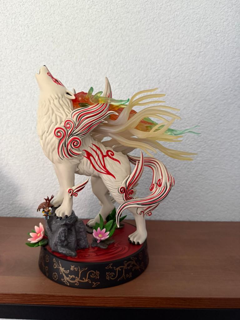 okami wolf figuur, Ophalen of Verzenden, Zo goed als nieuw, Fantasy