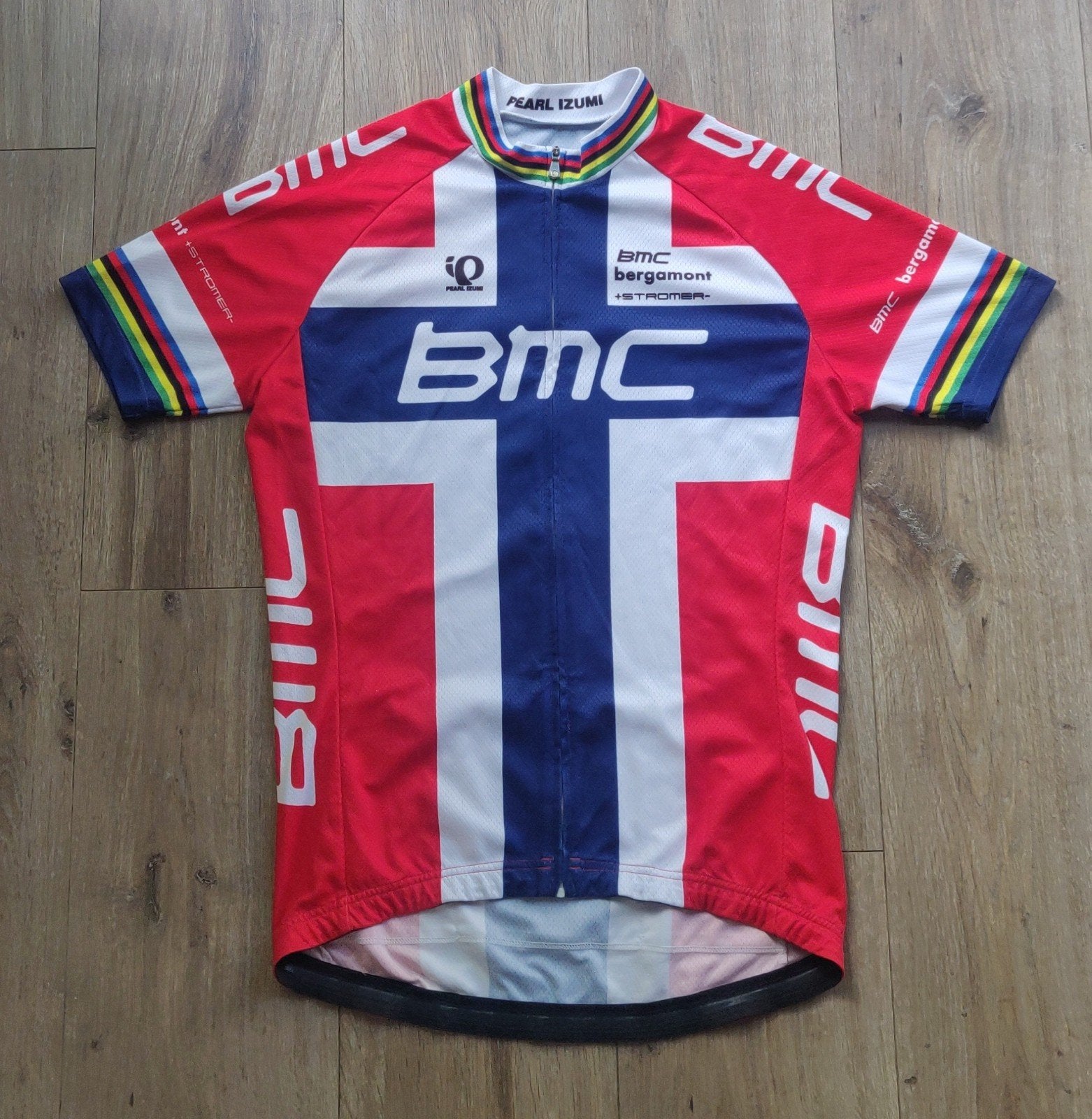 Wielershirt Kampioen van Noorwegen, Ophalen of Verzenden, Gebruikt, Kleding