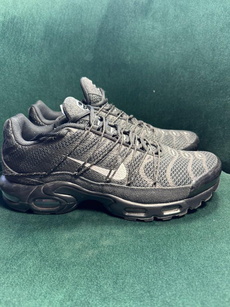 Nike TN sneakers - Maat 44,5 EU - Zwart - Gedragen, Ophalen of Verzenden, Zo goed als nieuw, Hardloopschoenen, Nike