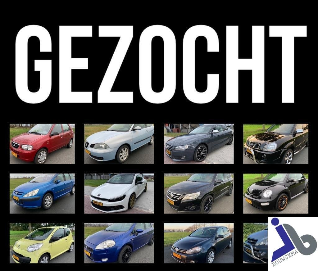 Auto's gezocht Inkoop Auto's, Wij kopen auto's Auto te koop