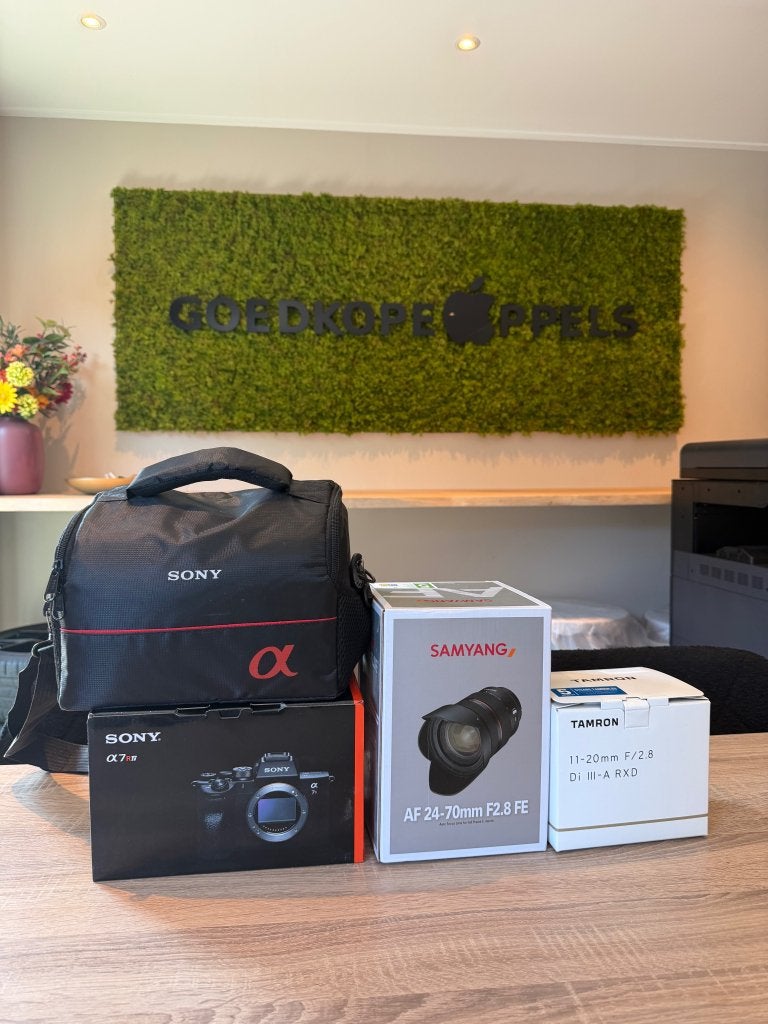 Sony A7R IV | Samyang AF 24-70 | Tamron 11-20 | als nieuw, Ophalen, -, Zo goed als nieuw, Sony
